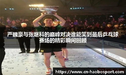 严魏豪与张继科的巅峰对决谁能笑到最后乒乓球赛场的精彩瞬间回顾